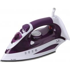 JATA PL225 plancha Plancha a vapor Suela de acero inoxidable 2400 W Púrpura, Blanco