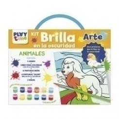 Jgo.IMAGILAND Kit Arte Brilla Animales