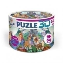 Jgo.IMAGILAND Puzle 3D Unicornios