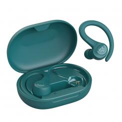 JLab Go Air Sport Auriculares True Wireless Stereo (TWS) Dentro de oído Deportes Bluetooth Verde azulado