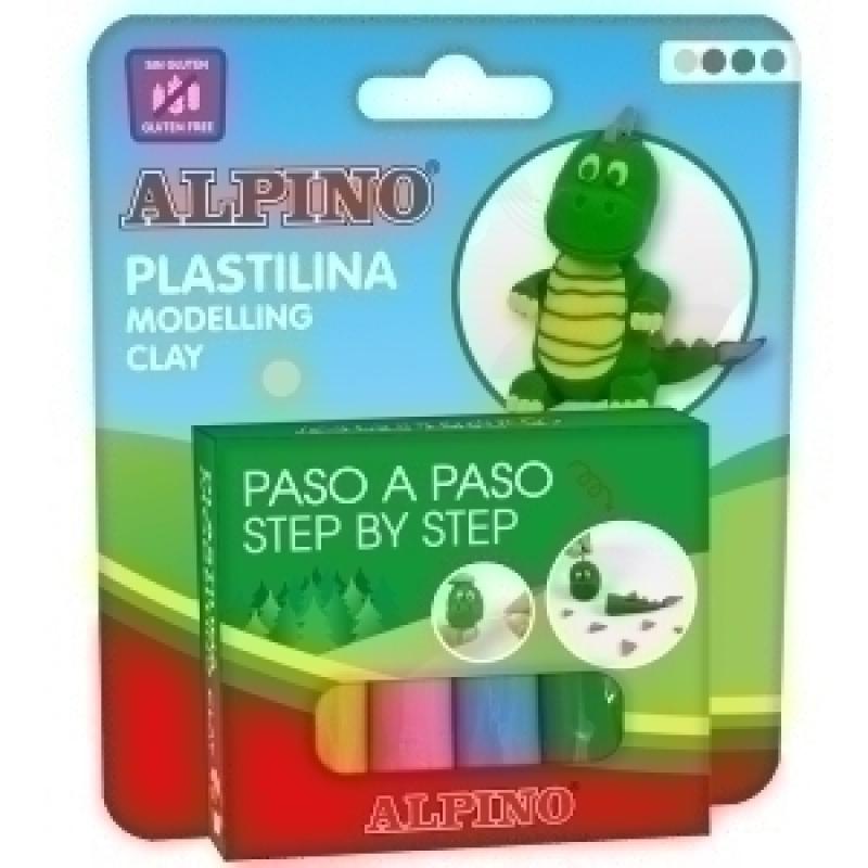 juego-alpino-modela-dino-4x25g-expositor-de-12