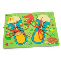Juego Andreutoys Enhebrar Hilar Y Coser 30X22,5X1,3cm