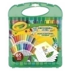 Juego Crayola Maletin Rotuladores Lavables 65 Pz (+3 Años)