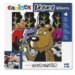 Juego Educativo CARIOCA Velvet Cento Graf.