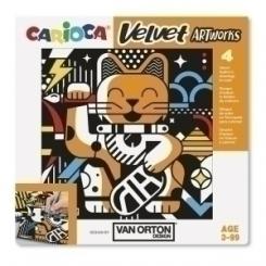 Juego Educativo CARIOCA Velvet Van Orton Art