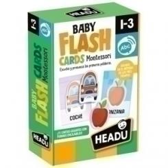 Juego Educativo Headu Montessori Baby Flash Cards (1-3 Años)