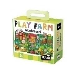 Juego Educativo Headu Montessori Play Farm (Es)