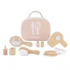 Juego Educat.Miniland Set De Belleza De Madera Para Muñecos (3-6 Años)