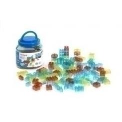 Juego Educat.Miniland Translucent Blocs (3-6 Años)