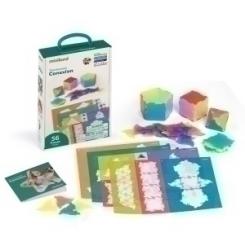 Juego Educat.Miniland Translucent Conexion 56 Pz (5-7 Años)