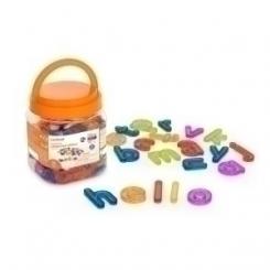 Juego Educat.Miniland Translucent Letras Minusculas 76 Pz.  (3-6 Años)