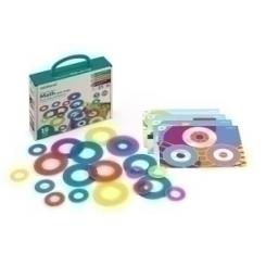 Juego Educat.Miniland Translucent Math Color Rings  (2-5 Años)