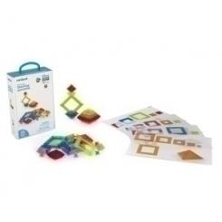 Juego Educat.Miniland Translucent Piramide Apilable  (3-6 Años)