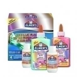 Juego Elmer´S Slime Kit Complt.Metalicos