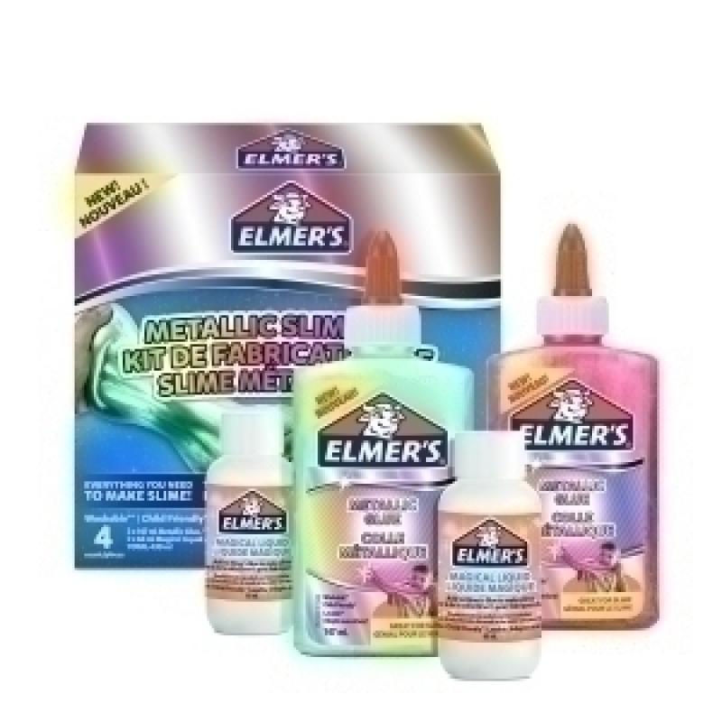juego-elmer´s-slime-kit-compltmetalicos