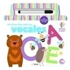 Juego Imagiland Aprender Jugando Libro Pizarra Vocales