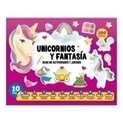 Juego Imagiland Bloc De Actividades Y Juegos Unicornios Y Fantasia