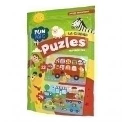 Juego Imagiland Bolsa Puzle Progresivo 12/24 La Ciudad