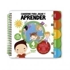 Juego Imagiland Cuaderno Para Jugar Y Aprender 4 Años