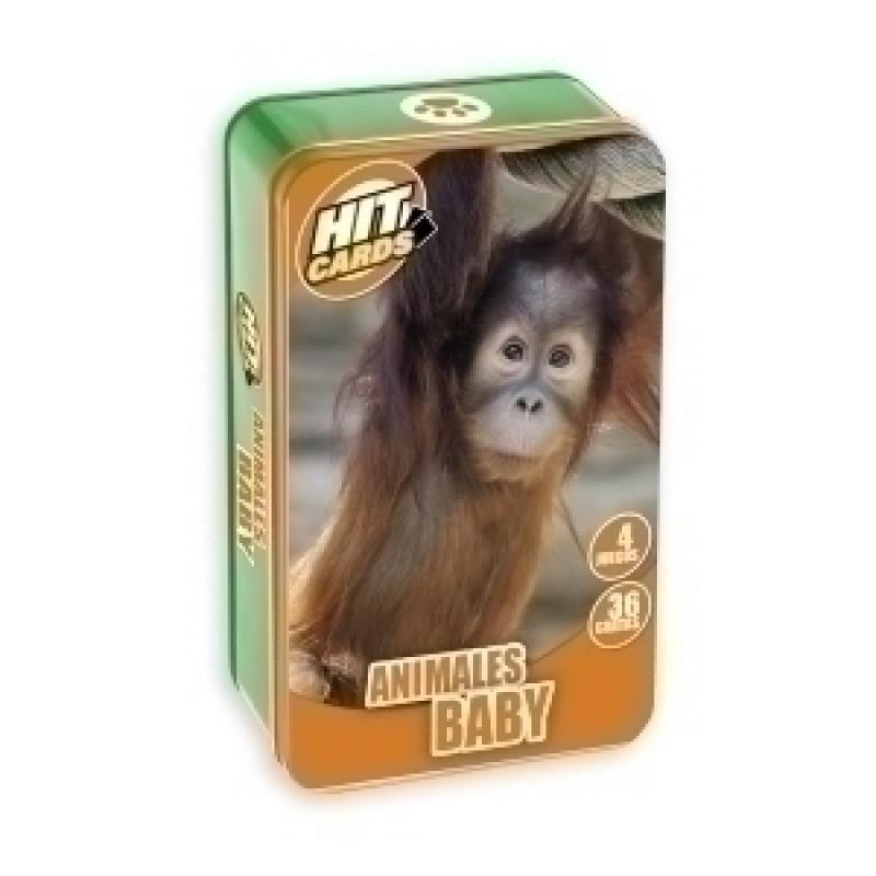 juego-imagiland-hit-cards-caja-metalica-animales-baby