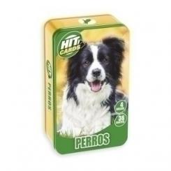 Juego Imagiland Hit Cards Caja Metalica Perros