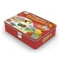 Juego Imagiland Kit Proyector Dinosaurios Caja Metalica