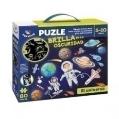 Juego Imagiland Puzle  Brilla En La Oscuridad  Universo