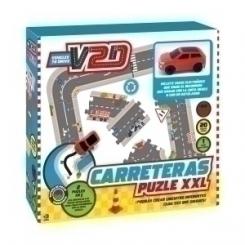 Juego Imagiland Puzle Xxl Infinito Carreteras Con Coche