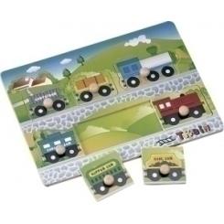 Juego Kluger Ensarte 7 Piezas Tren