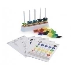 Juego Miniland Abaco Formas (1 Abaco, 100 Formas Y 24 Fichas De Actividades)