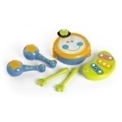 Juego Miniland Baby Orchestra (12-36 Meses) (1 Tambor Con Palillo+ 2 Baquetas + 1 Xilofono + 2 Maracas)
