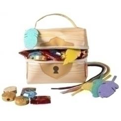 Juego Miniland Necklaces Treasure (3 - 6 A) (Collares De Gran Tamaño)
