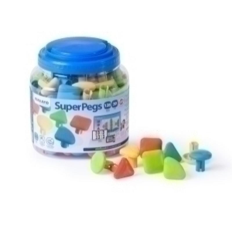 juego-miniland-superpegs-colores-brillantes-128-piezas-2-5-anos