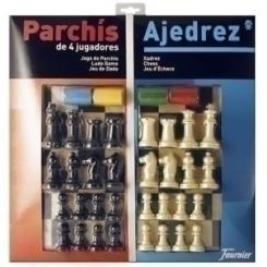 Juego Parchis Ajedrez 40 Cmts + Accesorios