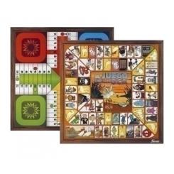 Juego Parchís Oca 40x40 con fichas 4 jugadores