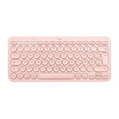 Logitech K380 for Mac Multi-Device Bluetooth Keyboard teclado QWERTY Español Rosa