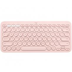 Logitech K380 Multi-Device teclado Bluetooth QWERTY Español Rosa