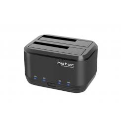 NATEC Kangaroo Dual USB 3.2 Gen 1 (3.1 Gen 1) Type-A Negro