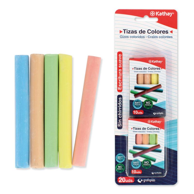kathay-blister-2cajas-tizas-colores-10ud-kathay