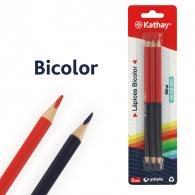 KATHAY Blister 3 Lapices   Azul-Rojo Kathay
