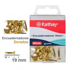 KATHAY Caja 30 Encuadernadores Dorados
