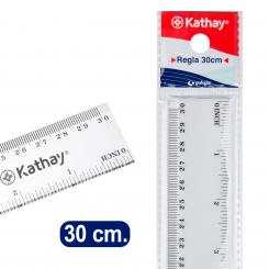 KATHAY Regla Plastico 30cm