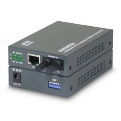 KTI Networks KC-350 100Mbit/s 1310nm Multimodo Gris convertidor de medio