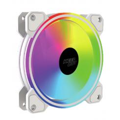 KeepOut XFC-120DRW sistema de refrigeración para ordenador Carcasa del ordenador Ventilador 12 cm Blanco