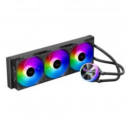 KeepOut XWC-360 sistema de refrigeración para ordenador Procesador Kit de refrigeración líquida 12 cm Negro