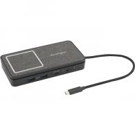 Kensington Replicador portátil SD1700P USB-C Dual 4K con carga QI