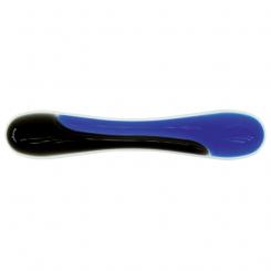 Reposamuñecas Kensington Duo gel teclado, negro/azul