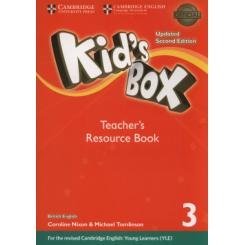 KIDS BOX LEVEL 3 TEACHERS RESOURCE BOOK WITH ONL CAMBRIDGE
