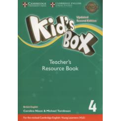 Kids Box Level 4 Teachers Resource Book with Online Audio British English 2nd CAMBRIDGE