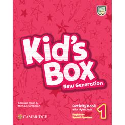 Kid'S Box New Generation English For Spanish Speakers Level 1 Activity Book With Home Booklet And Digital Pack, Ed. CAMBRIDGE